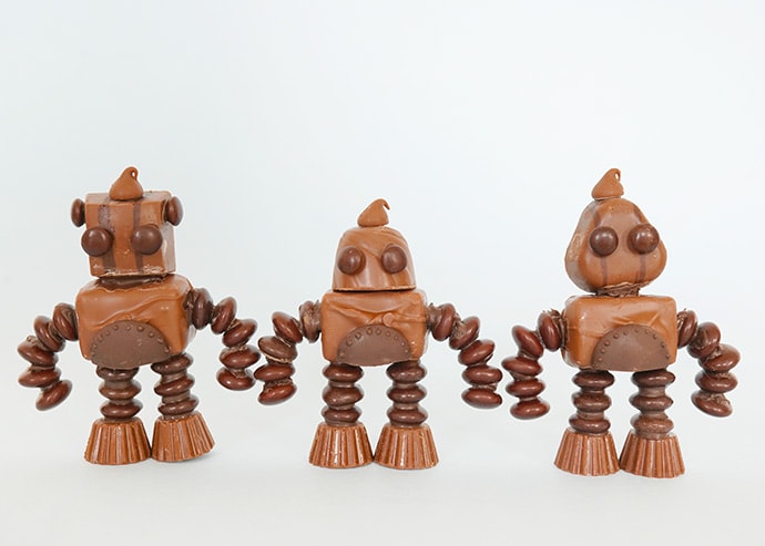 Mix and Match Chocolate Robots