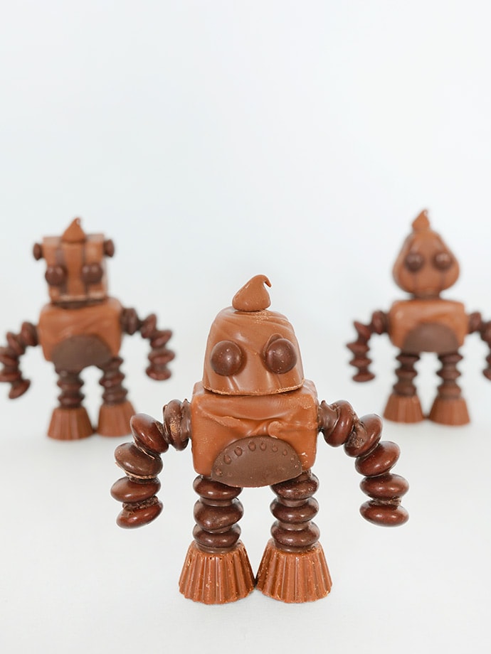 Mix and Match Chocolate Robots
