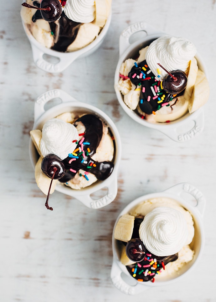 Mini Banana Splits