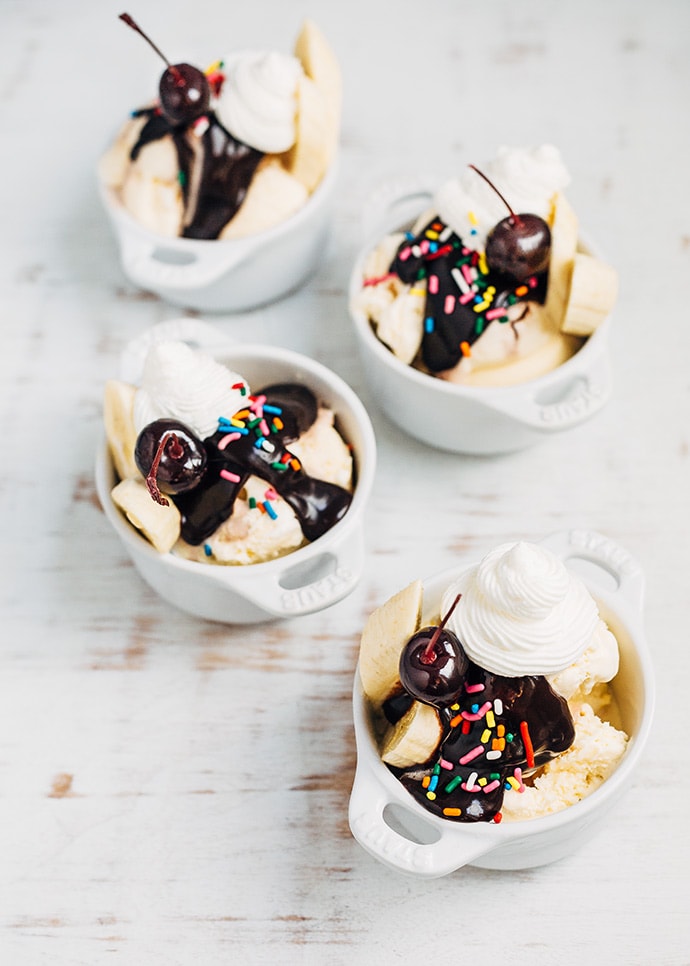 Mini Banana Splits