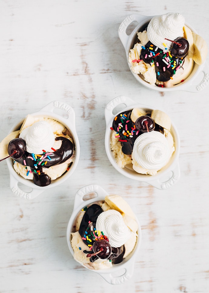 Mini Banana Splits