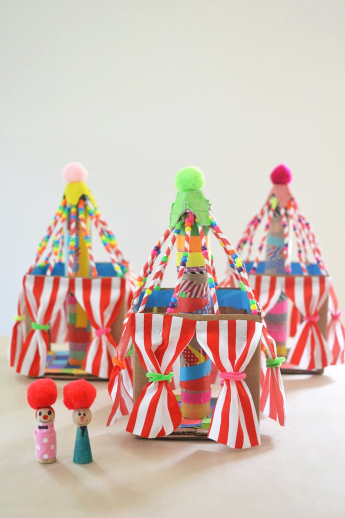 Circus Themed Crafts & Recipes For Kids