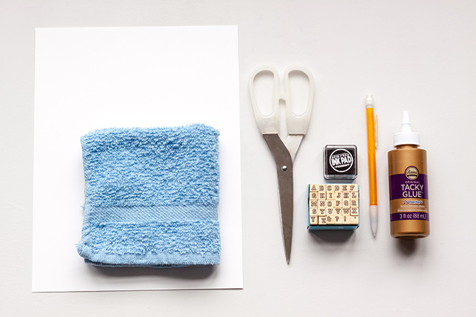 DIY Back-to-School Varsity Letter Invites