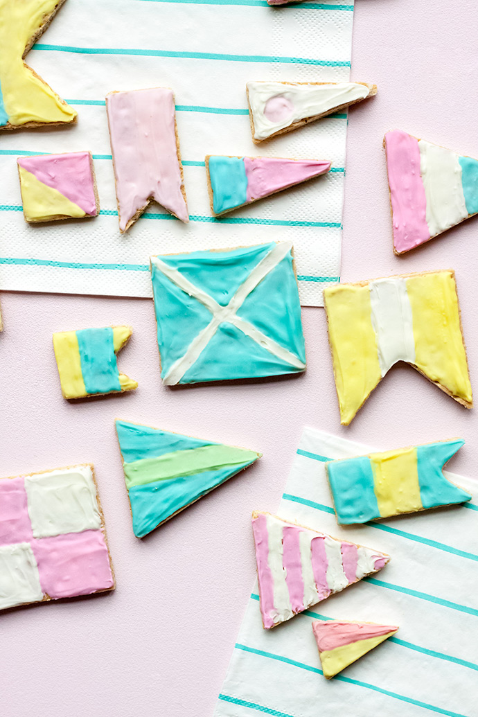 Nautical Flag Treats