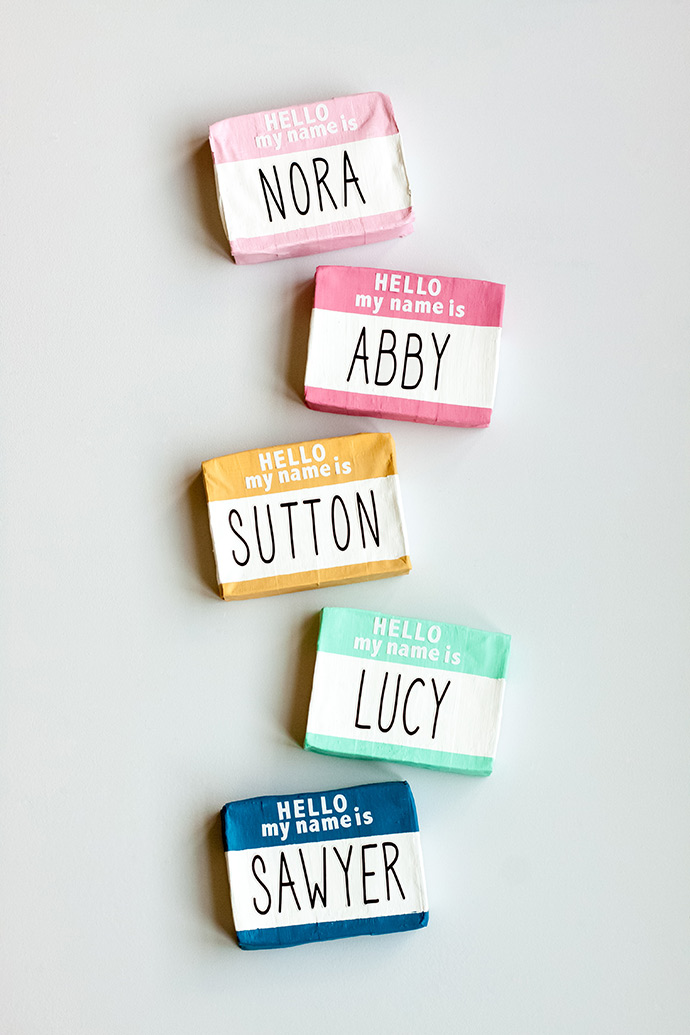 "Hello My Name Is" Place Cards