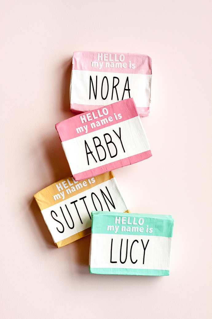 "Hello My Name Is" Place Cards