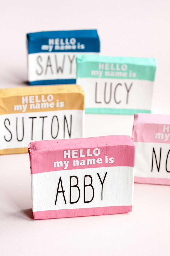 "Hello My Name Is" Place Cards