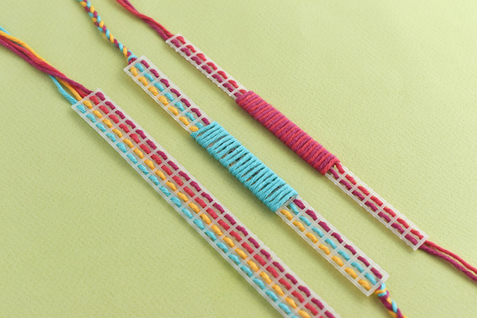 Plastic Canvas Friendship Bracelets