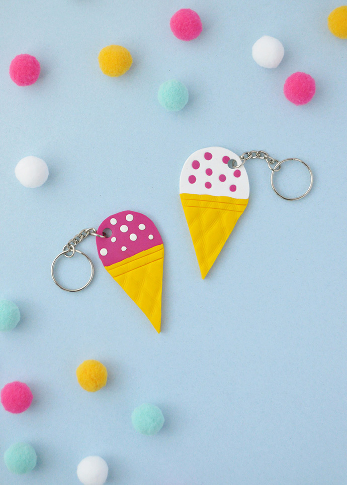 DIY Bestie Keychains