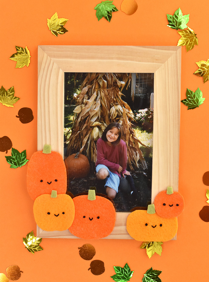 Pumpkin Patch Picture Frame