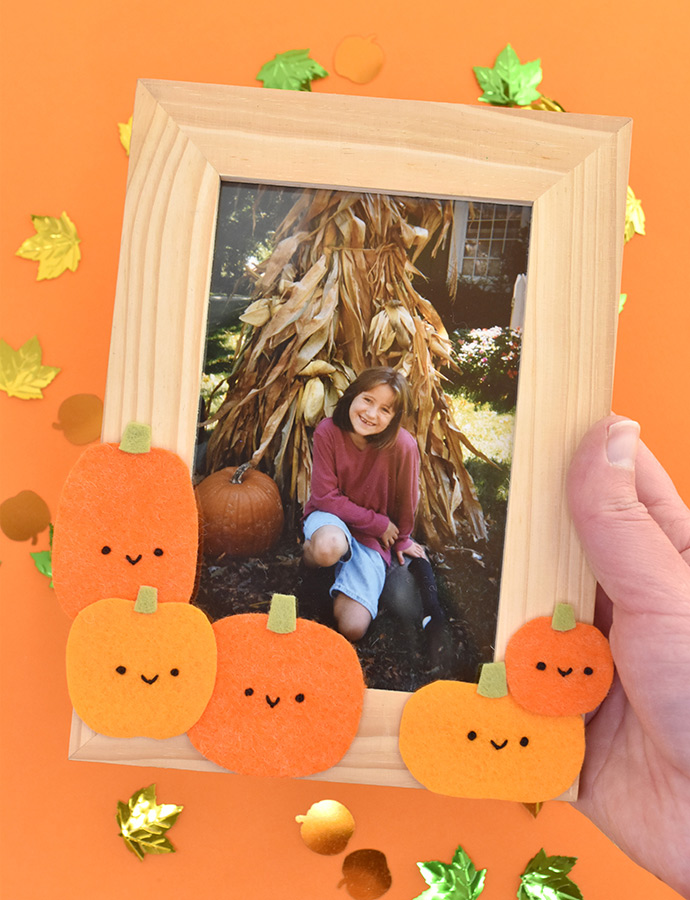 Pumpkin Patch Picture Frame