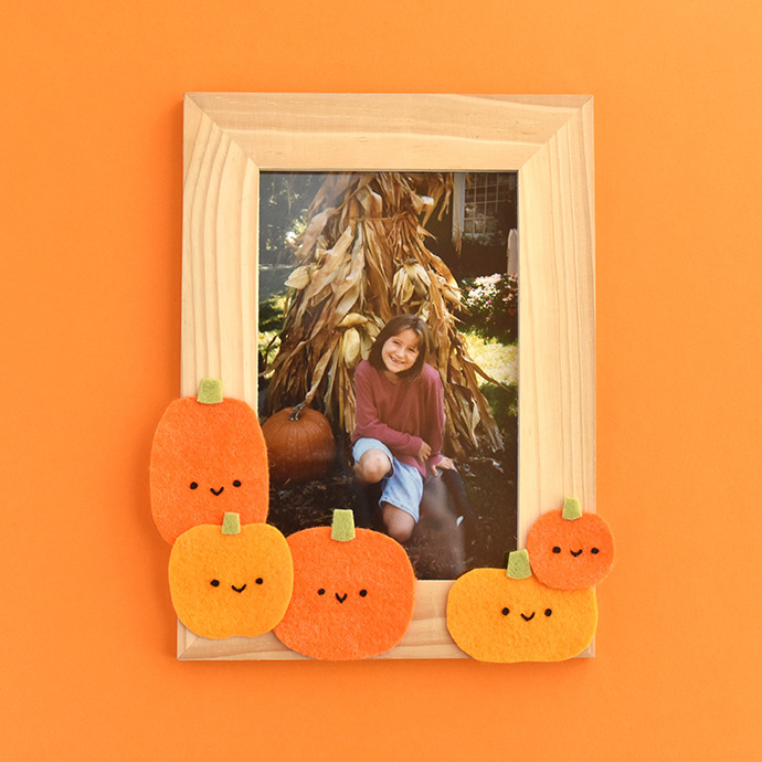 Pumpkin Patch Picture Frame