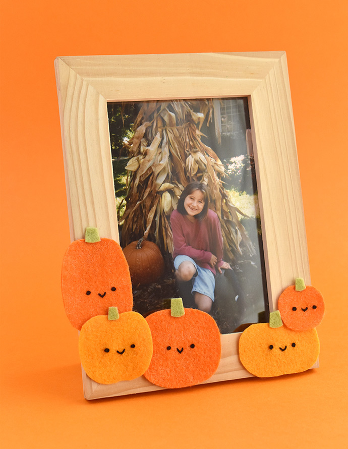 Pumpkin Patch Picture Frame