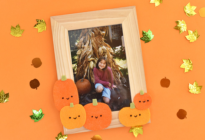 Pumpkin Patch Picture Frame