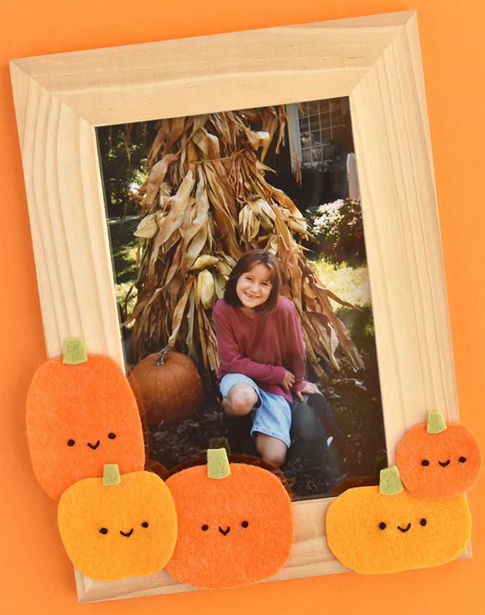 Pumpkin Patch Picture Frame