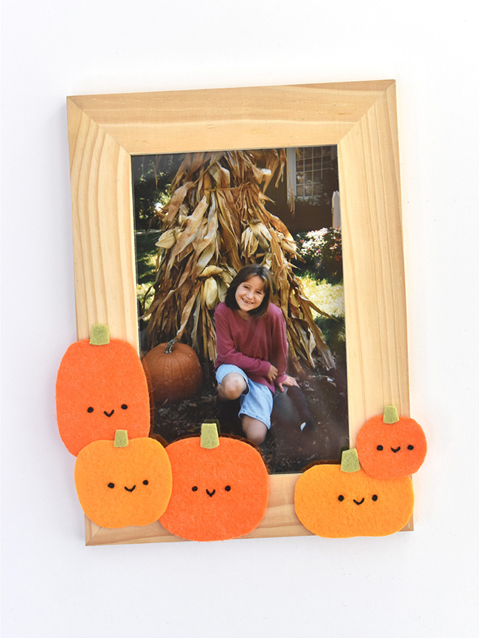 Pumpkin Patch Picture Frame