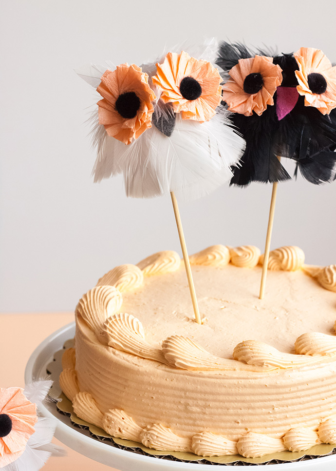 Whimsical Owl Cake Toppers