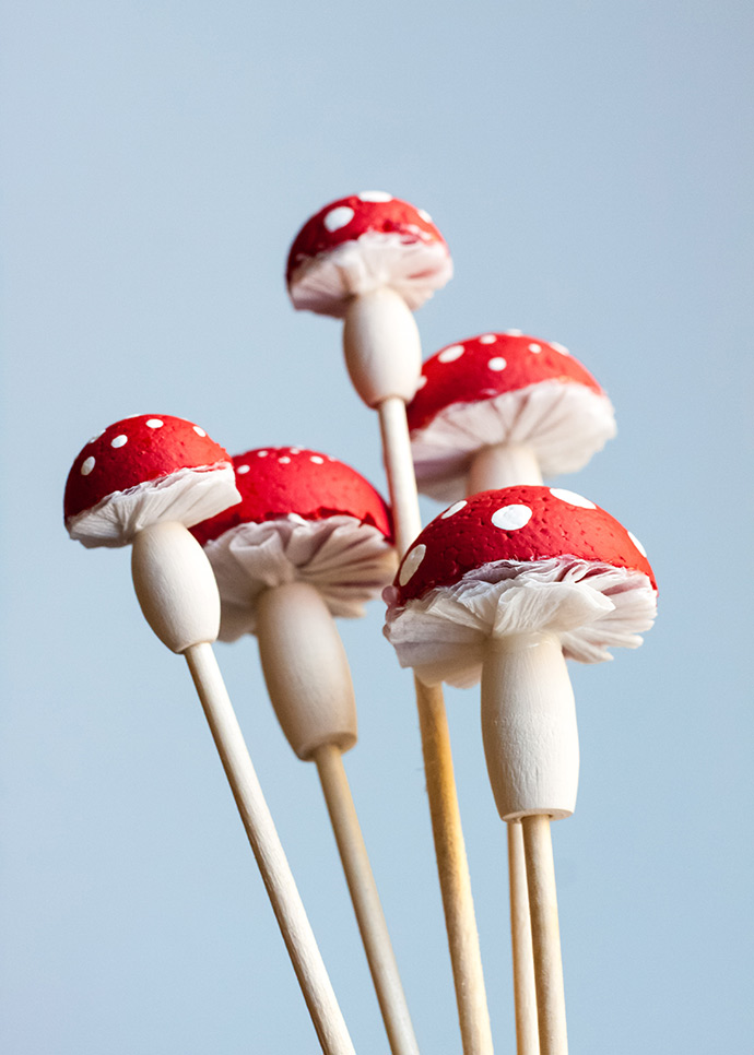 Toadstool Stir Sticks