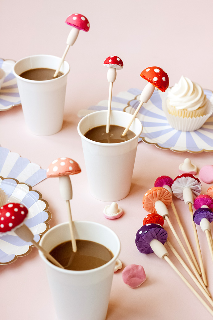 Toadstool Stir Sticks