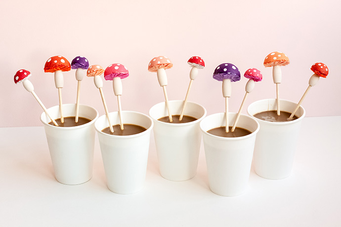 Toadstool Stir Sticks