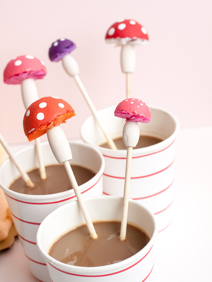 Toadstool Stir Sticks