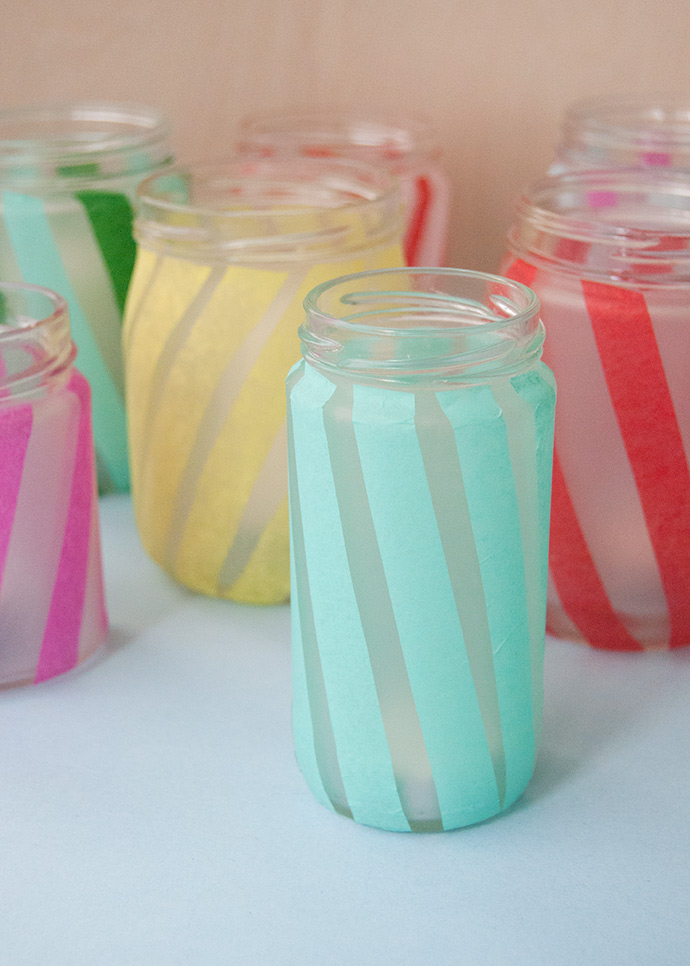 Upcycled Jar Votives