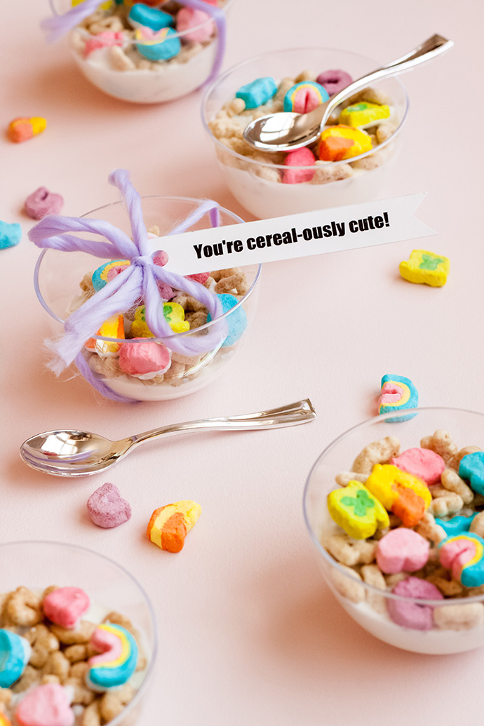 Cereal-sly Cute Valentine Treats