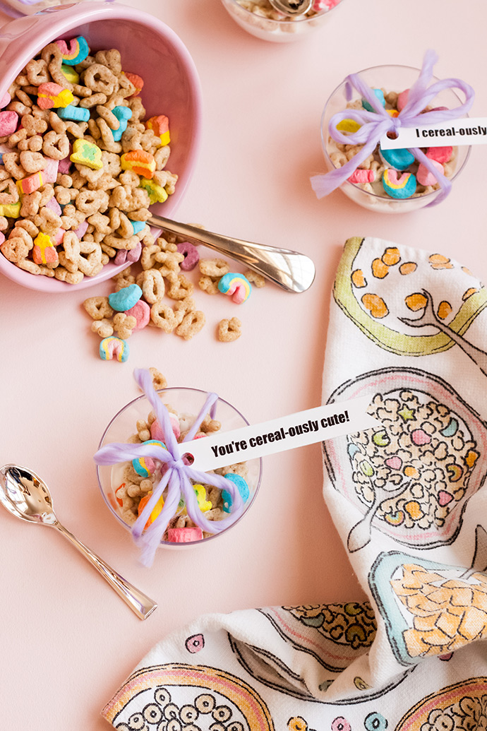 Cereal-sly Cute Valentine Treats