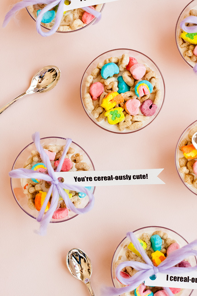 Cereal-sly Cute Valentine Treats