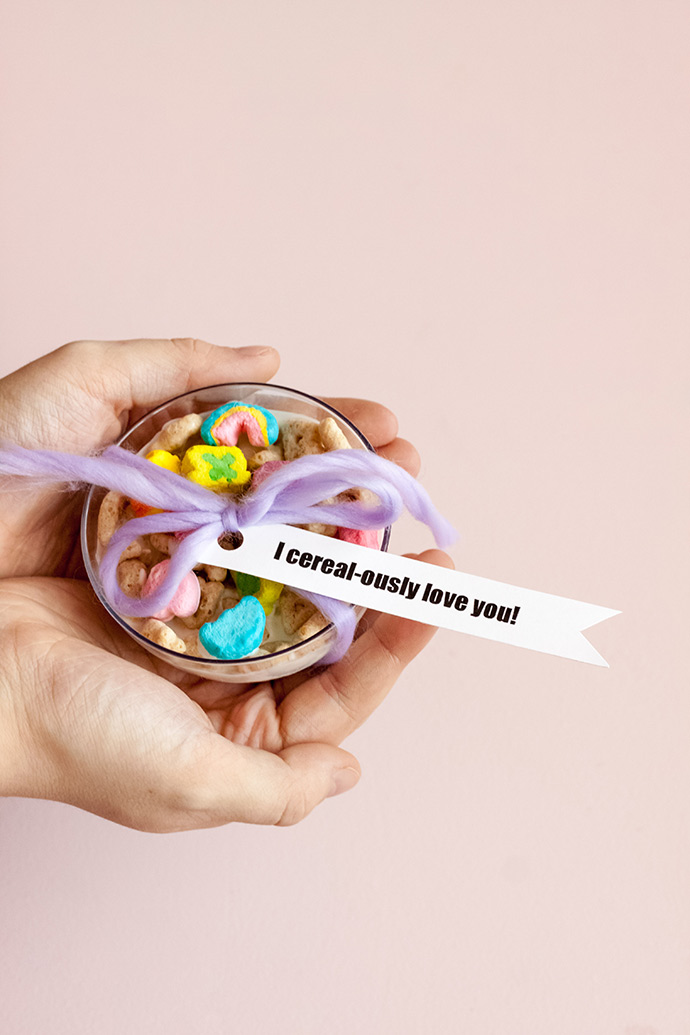 Cereal-sly Cute Valentine Treats