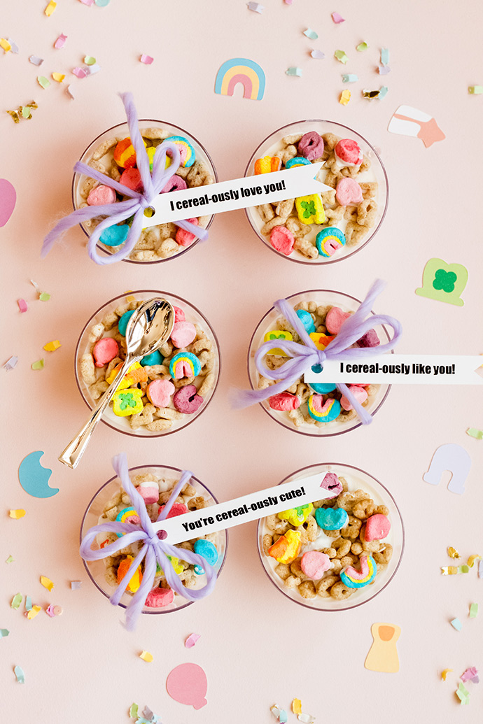 Cereal-sly Cute Valentine Treats