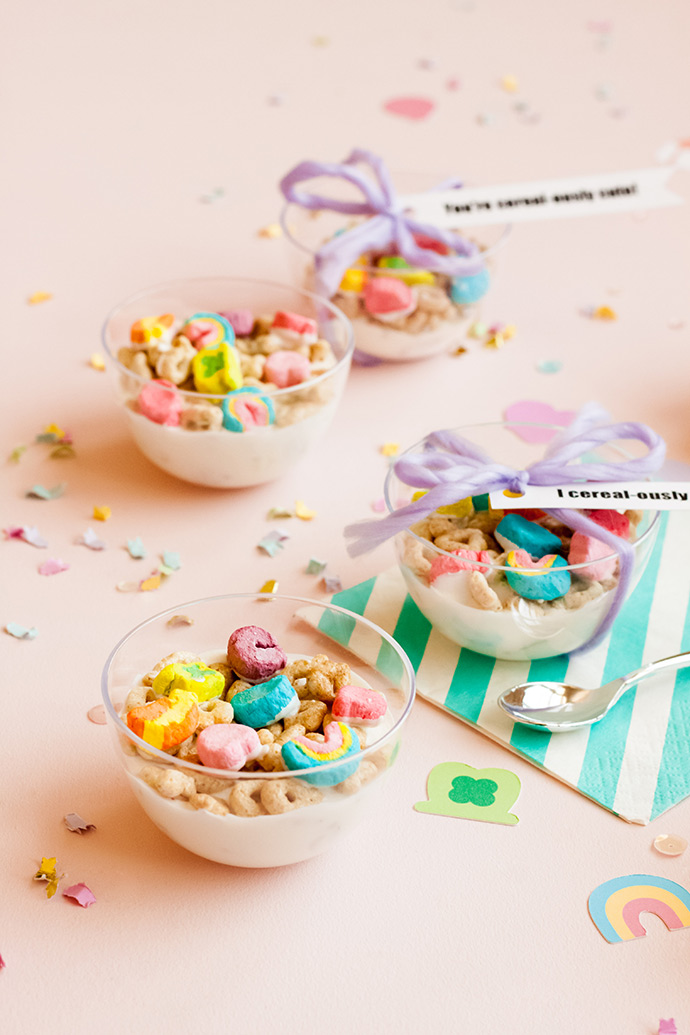 Cereal-sly Cute Valentine Treats