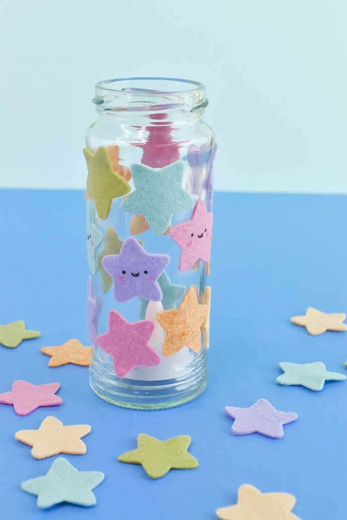 Kawaii Star Jar Night Light