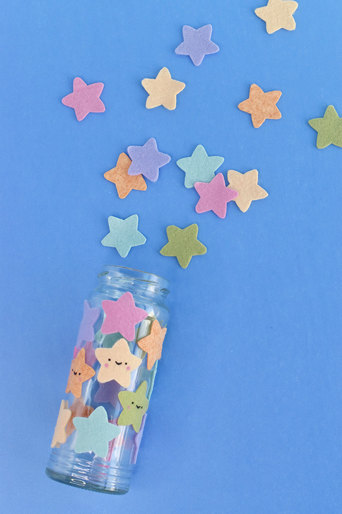 Kawaii Star Jar Night Light