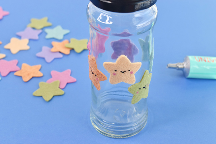 Kawaii Star Jar Night Light