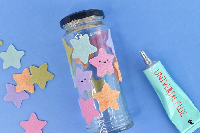 Kawaii Star Jar Night Light