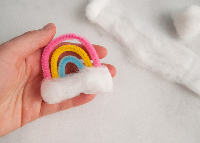 Rainbow Snow Globe Charms