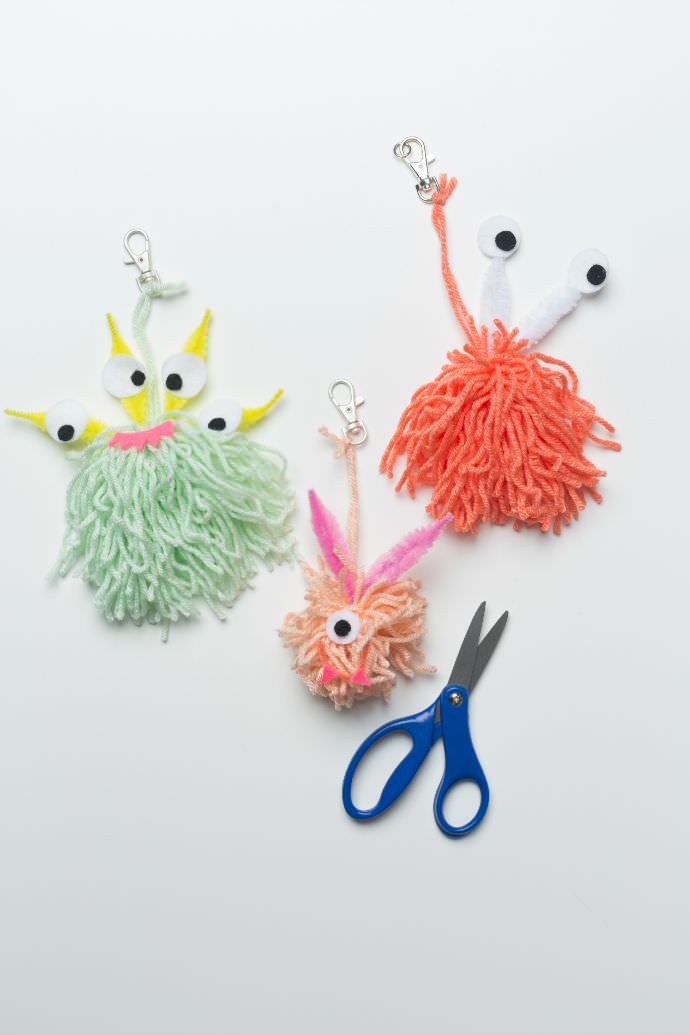 DIY Backpack Charms for Back-to-School