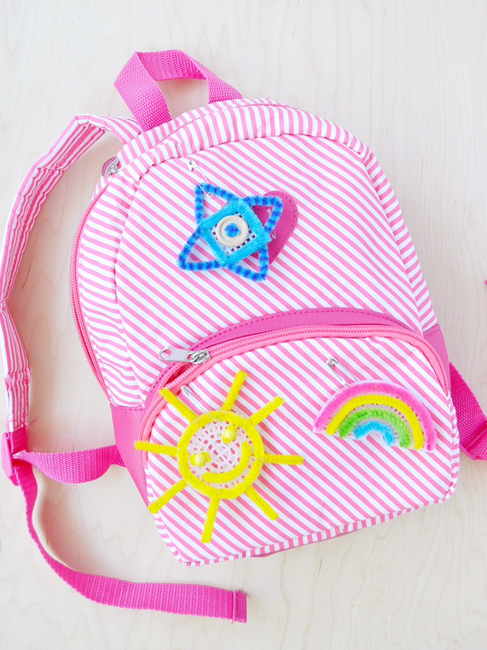 DIY Backpack Charms for Back-to-School