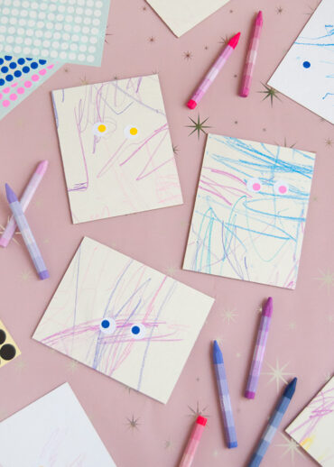 Halloween Toddler Activity: Scribble Monsters