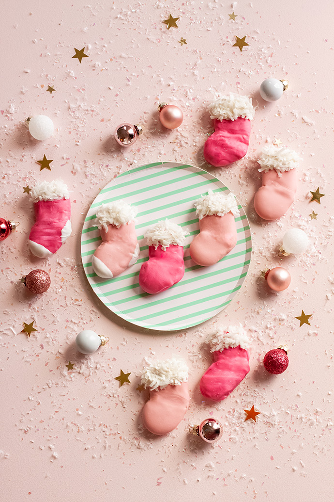 No-Bake Stocking Cookies