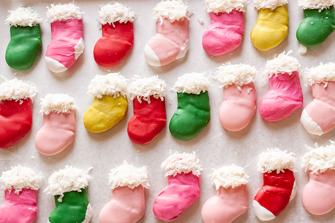 No-Bake Stocking Cookies