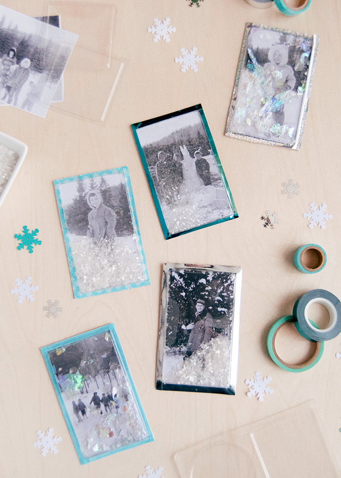 Snow Globe Photo Frames