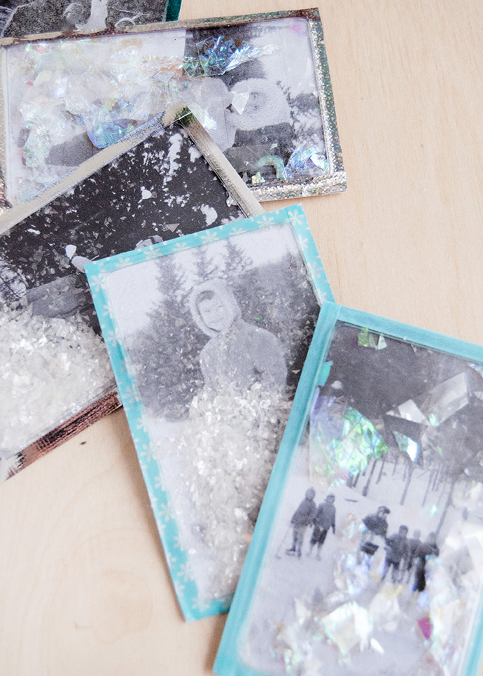 Snow Globe Photo Frames