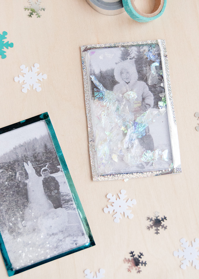 Snow Globe Photo Frames