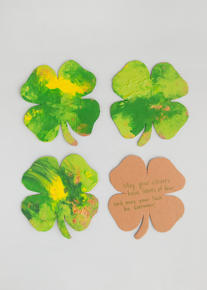 St Patrick's Day Toddler Art