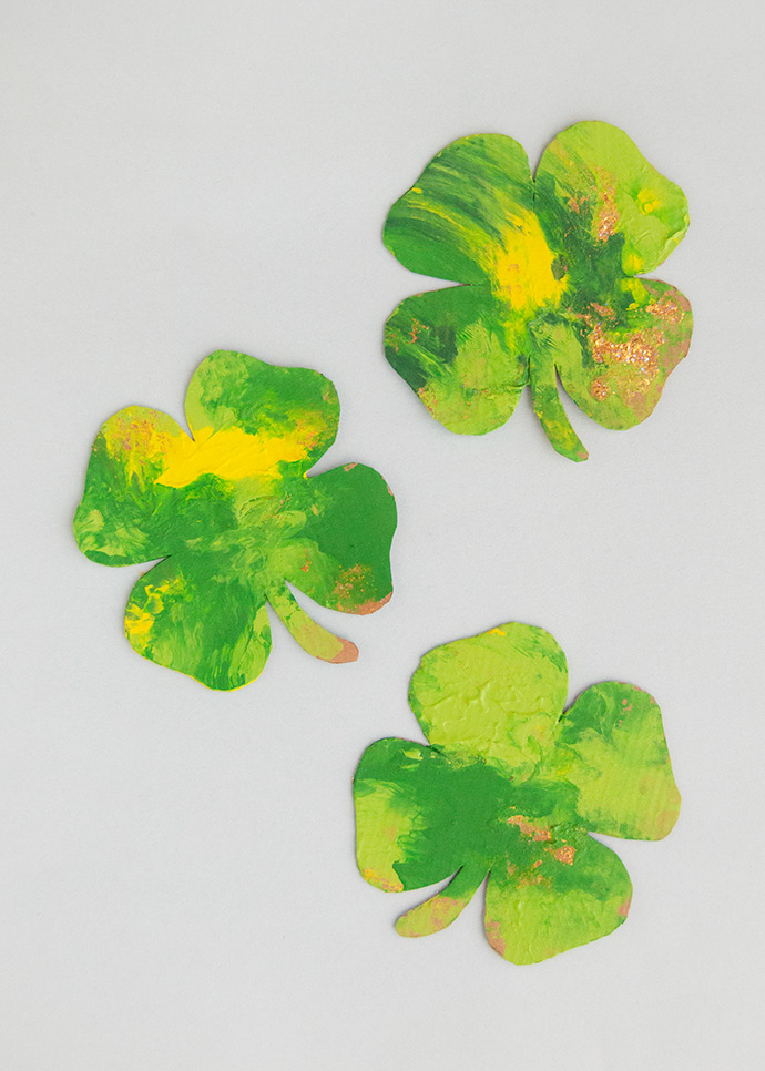 St Patrick's Day Toddler Art