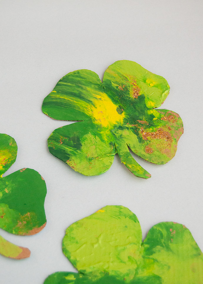 St Patrick's Day Toddler Art