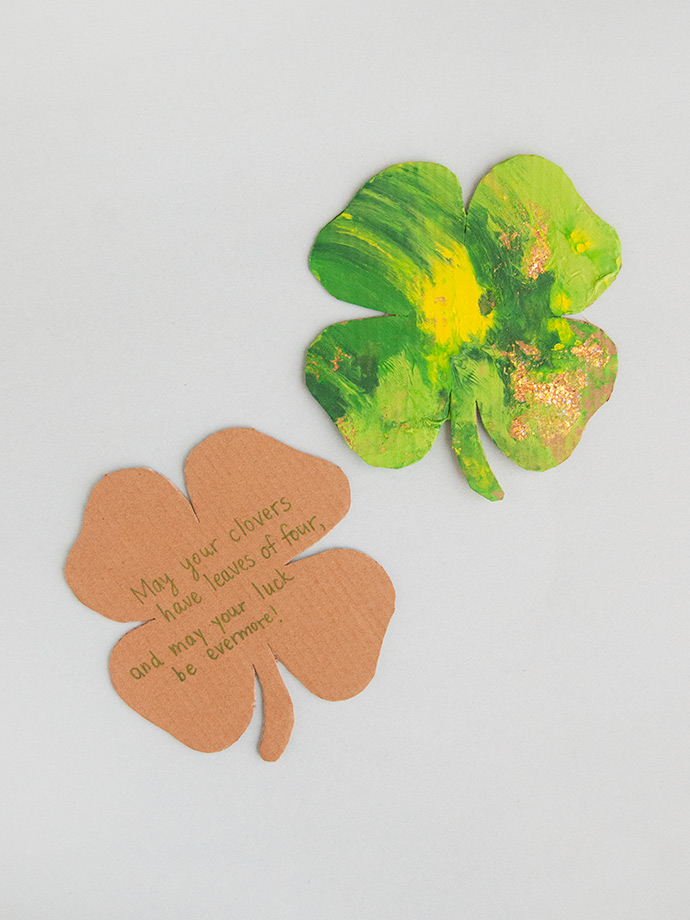 St Patrick's Day Toddler Art