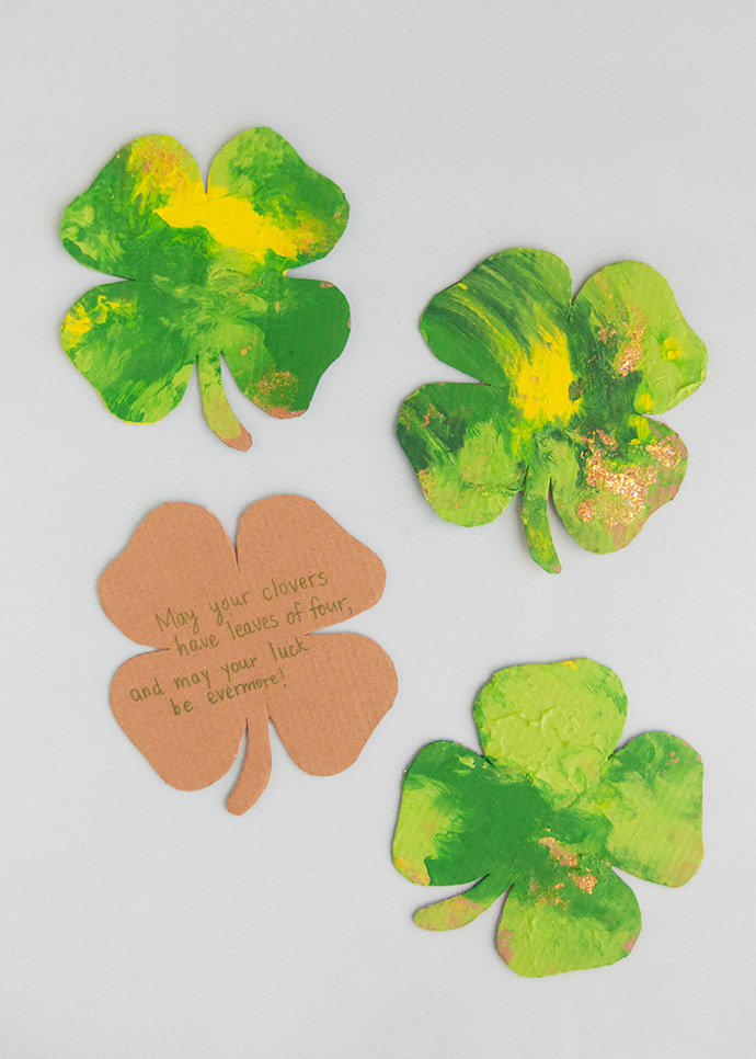 St Patrick's Day Toddler Art